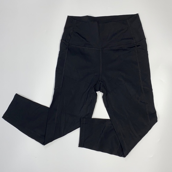 Zyia Black Cropped Pants (6-8) 20" Inseam - Picture 1 of 7
